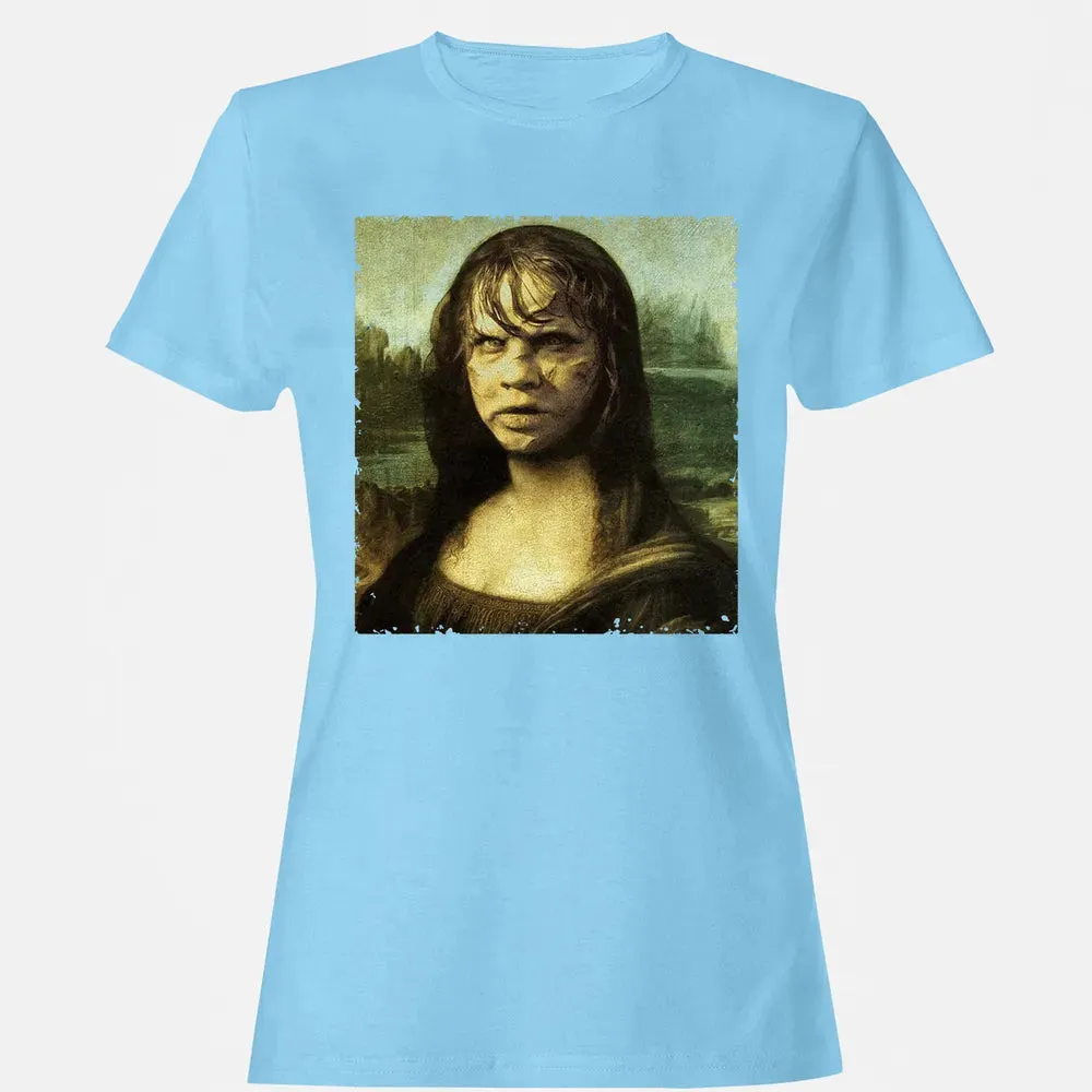 Devil Mona Lisa Women's T-shirt - 8