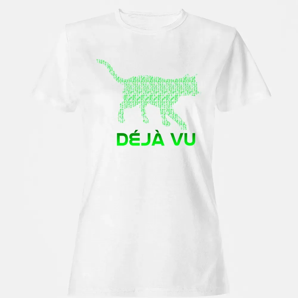 Deja Vu Cat Women's T-shirt - 16