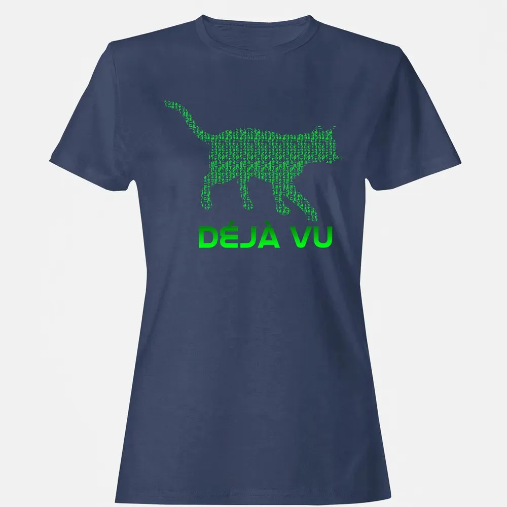 Deja Vu Cat Women's T-shirt - 10