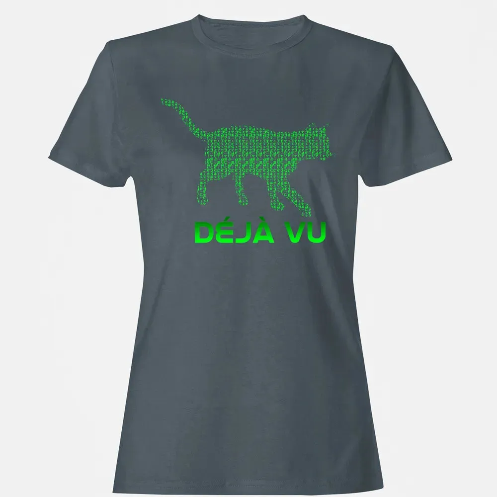 Deja Vu Cat Women's T-shirt - 3