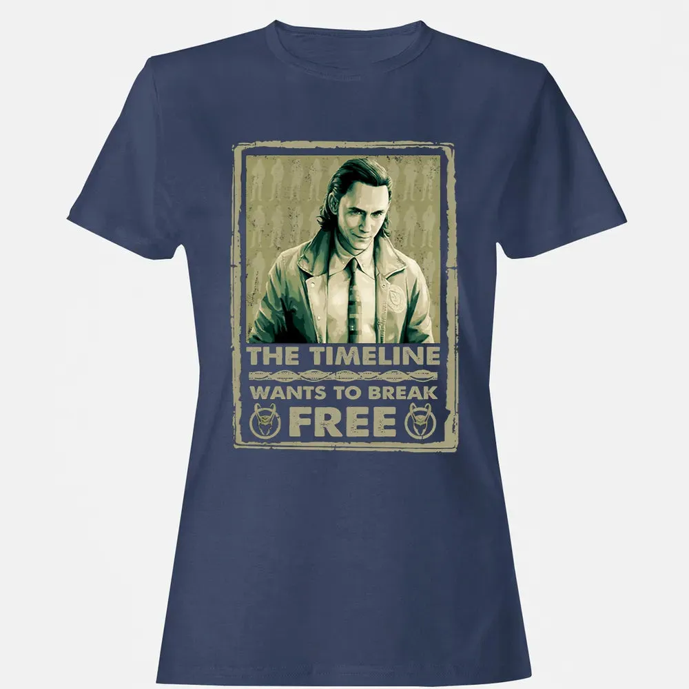 The Timeline Wants To Break Free Women's T-shirt - 10