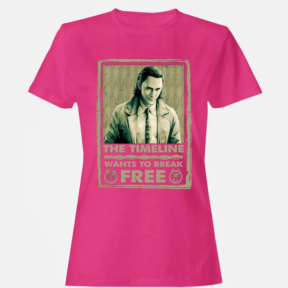The Timeline Wants To Break Free Women's T-shirt - 6