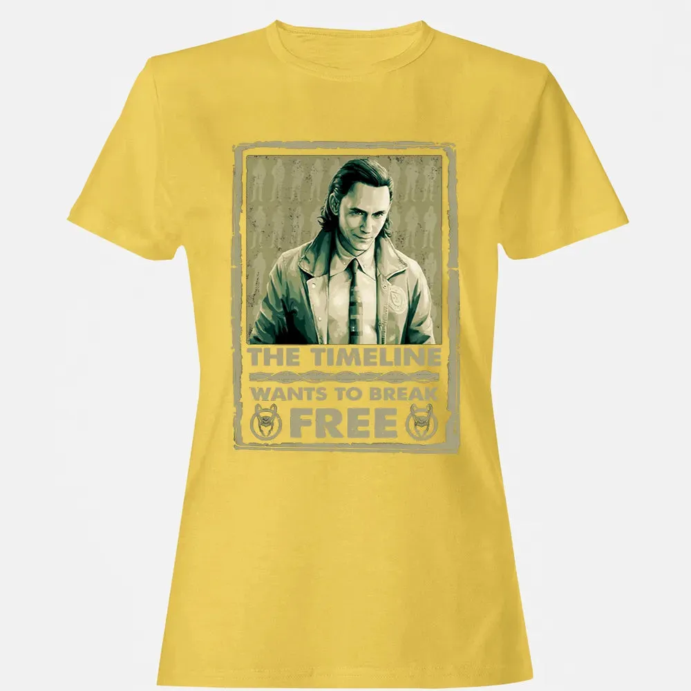 The Timeline Wants To Break Free Women's T-shirt - 4