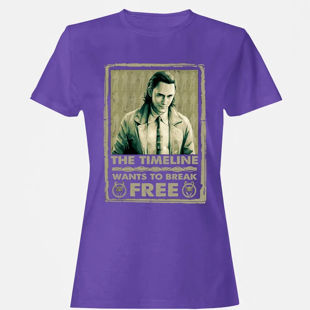 The Timeline Wants To Break Free Women's T-shirt - 12
