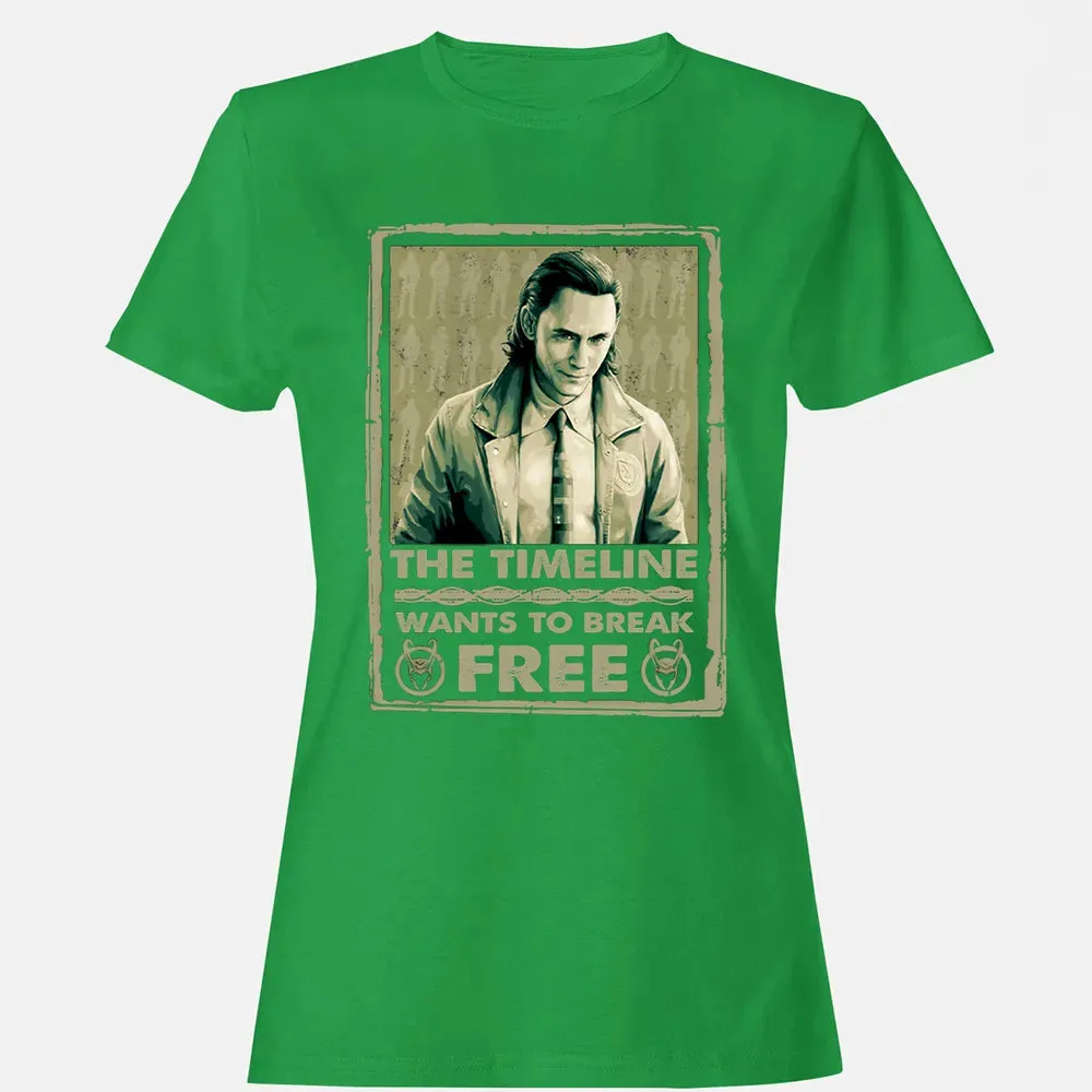 The Timeline Wants To Break Free Women's T-shirt - 7