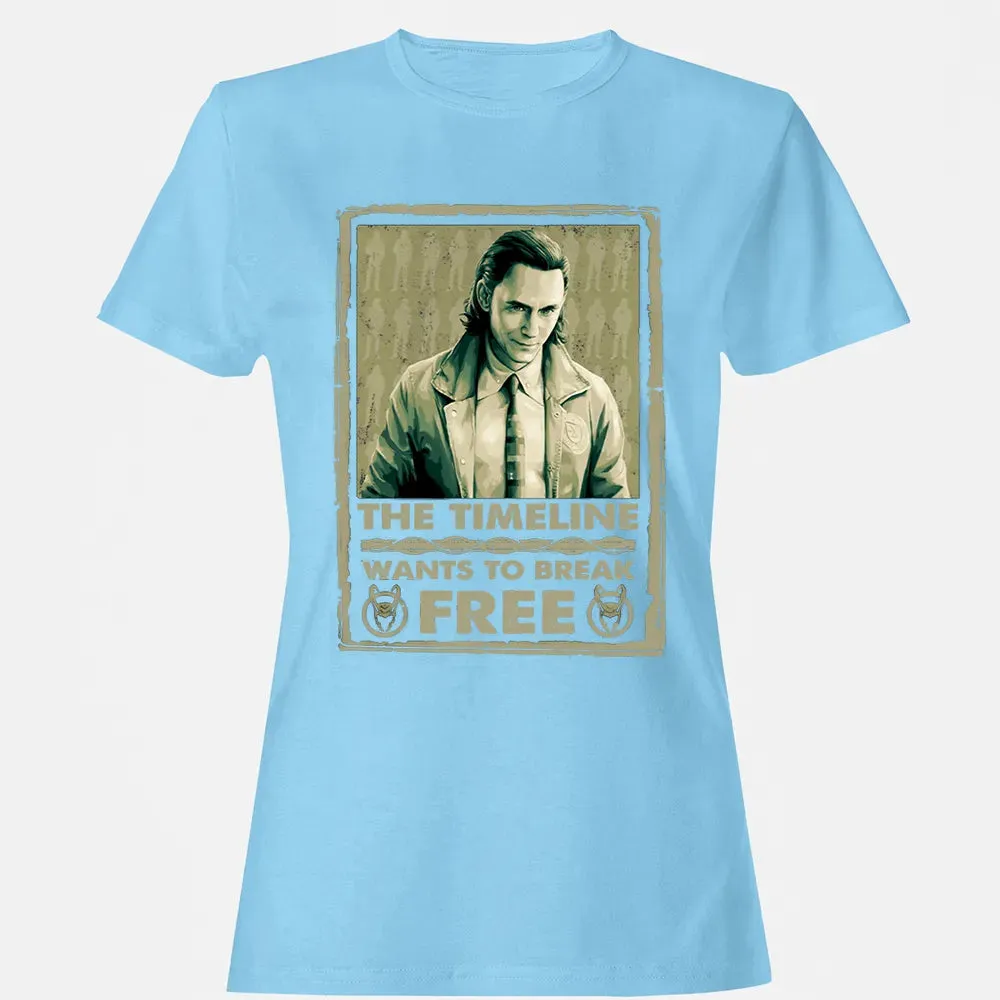 The Timeline Wants To Break Free Women's T-shirt - 8