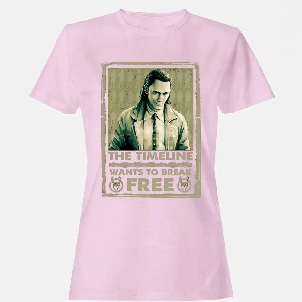 The Timeline Wants To Break Free Women's T-shirt - 9