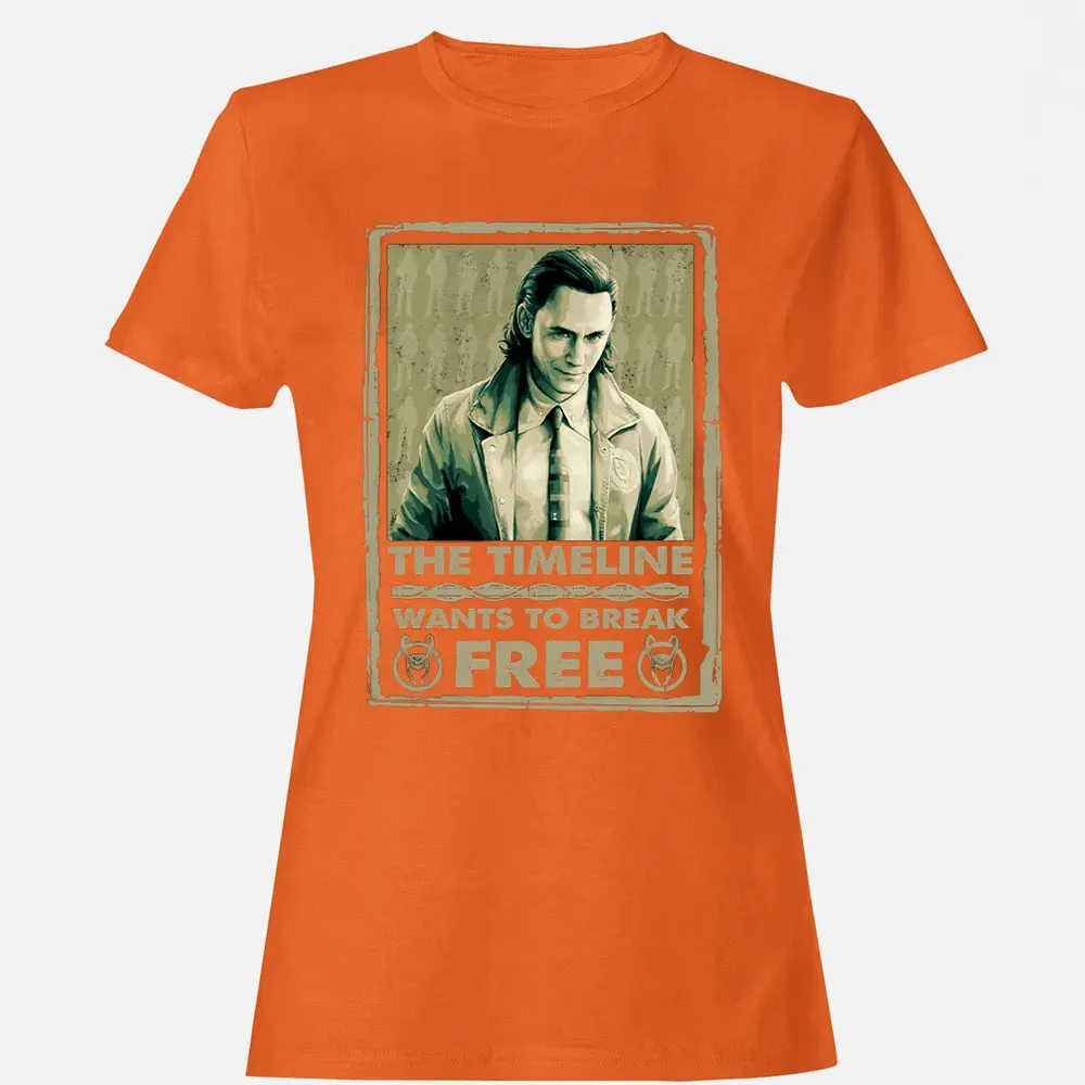 The Timeline Wants To Break Free Women's T-shirt - 11