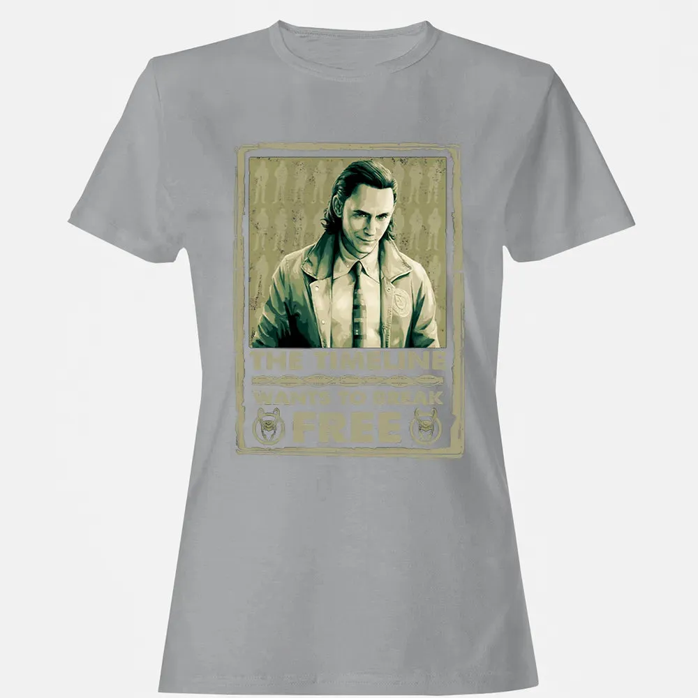The Timeline Wants To Break Free Women's T-shirt - 15