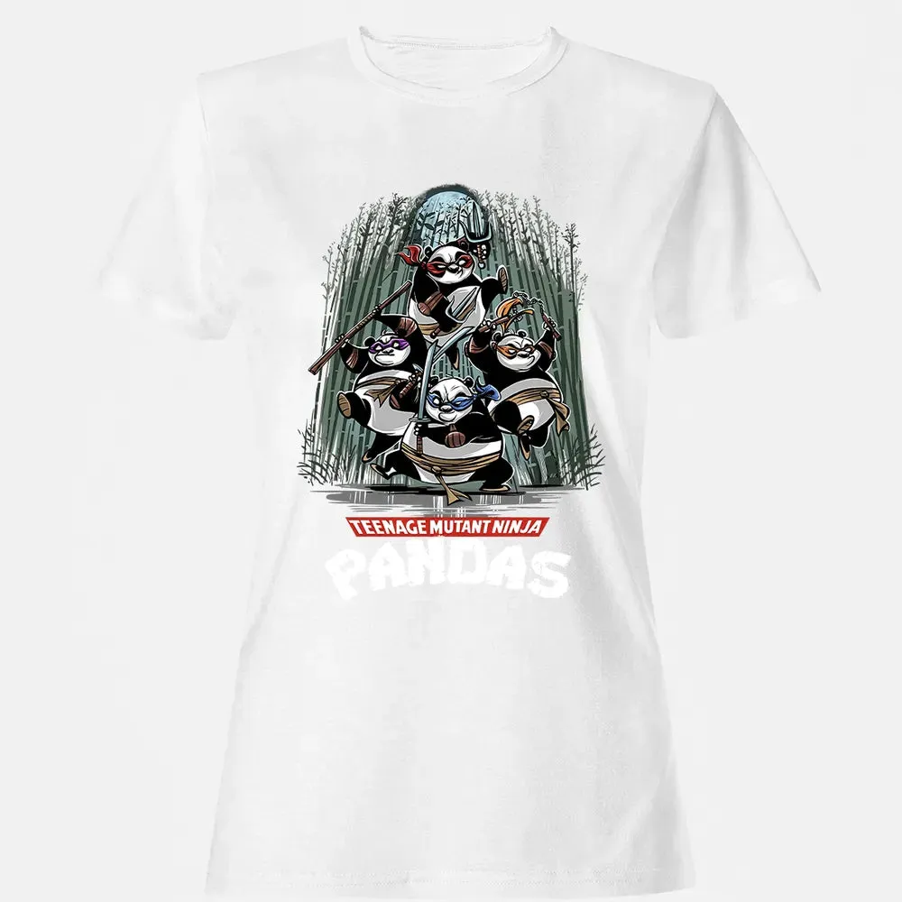 nage Mutant Ninja Pandas Women's T-shirt - 16