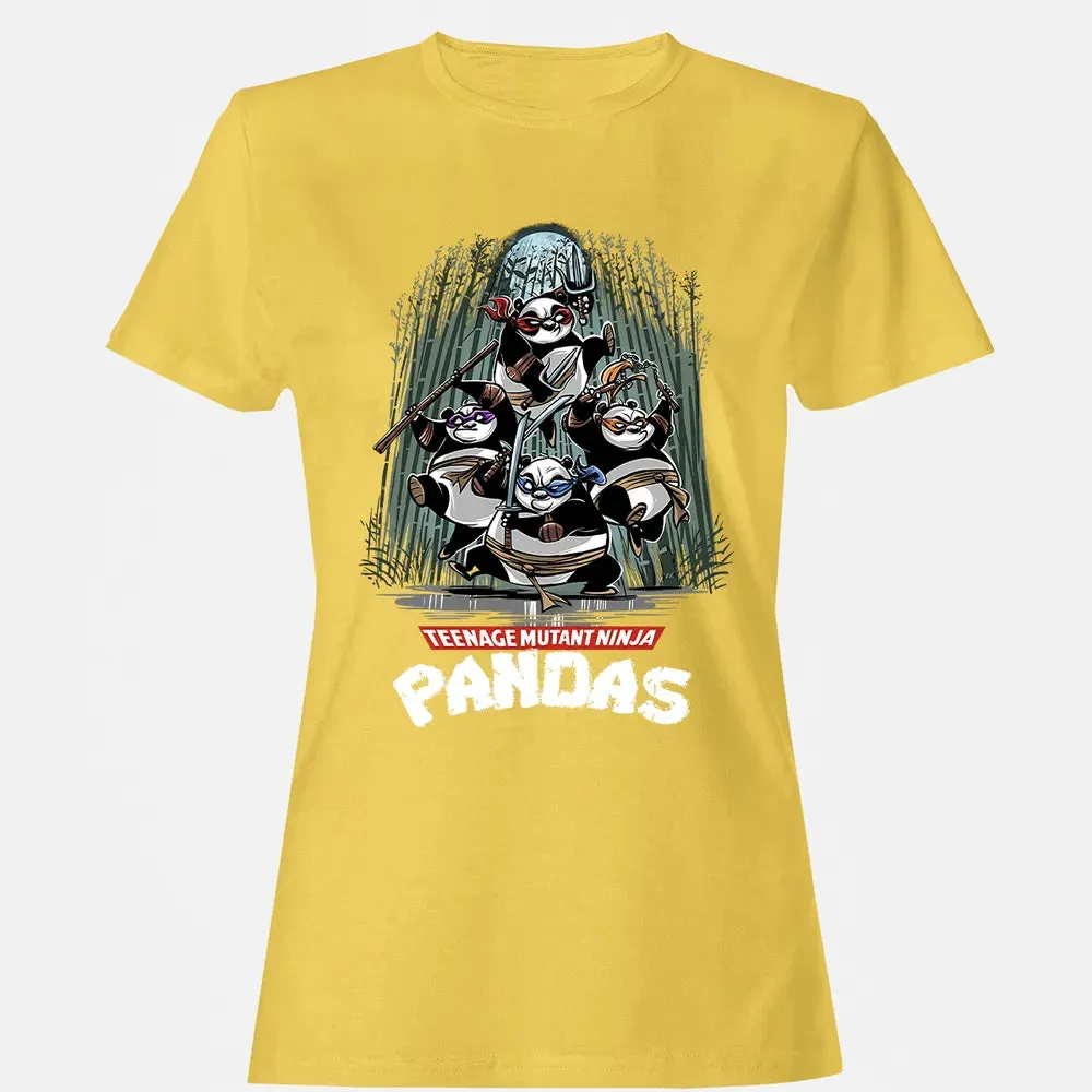 nage Mutant Ninja Pandas Women's T-shirt - 4