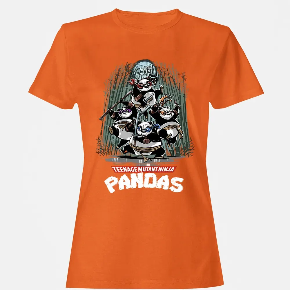 nage Mutant Ninja Pandas Women's T-shirt - 11