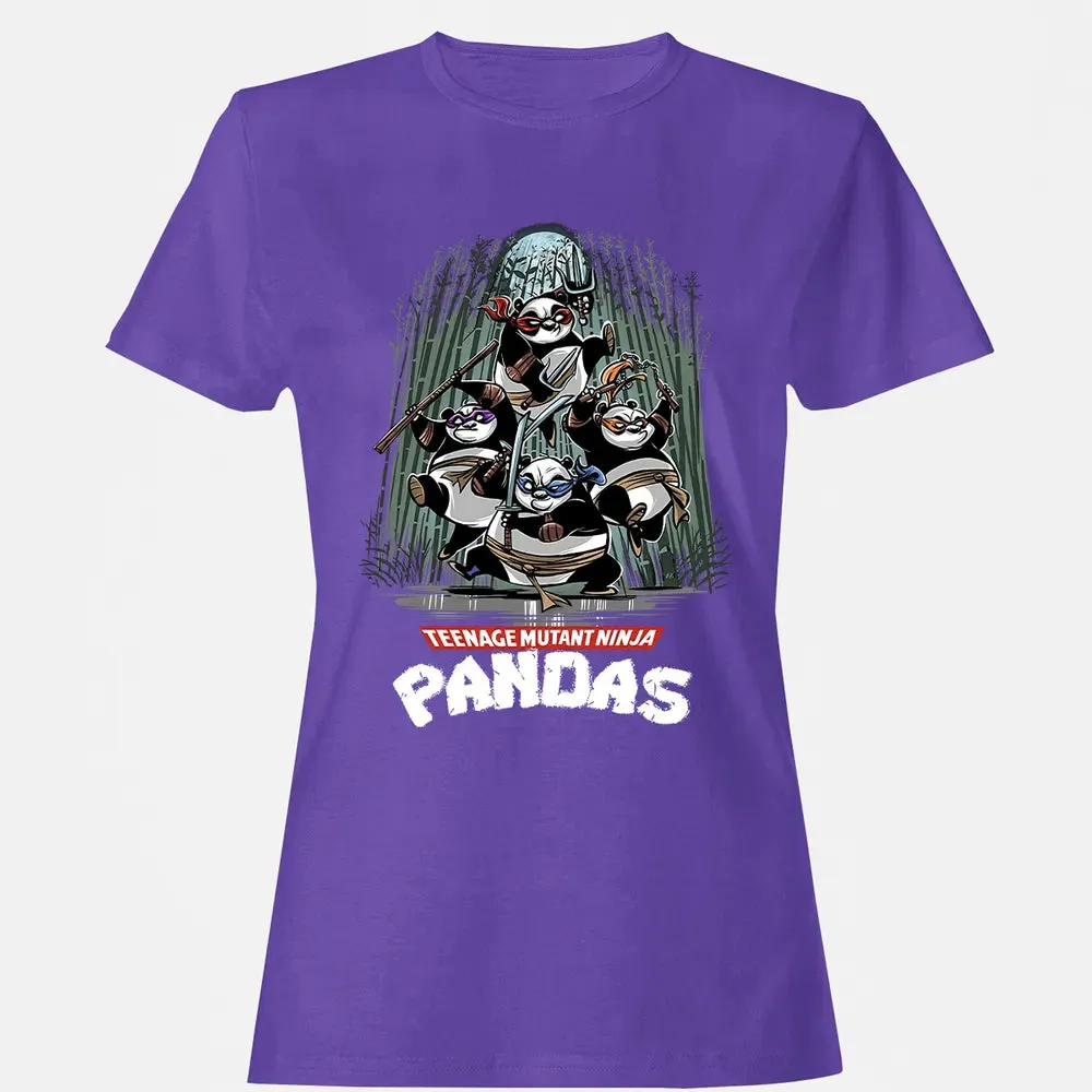 nage Mutant Ninja Pandas Women's T-shirt - 12