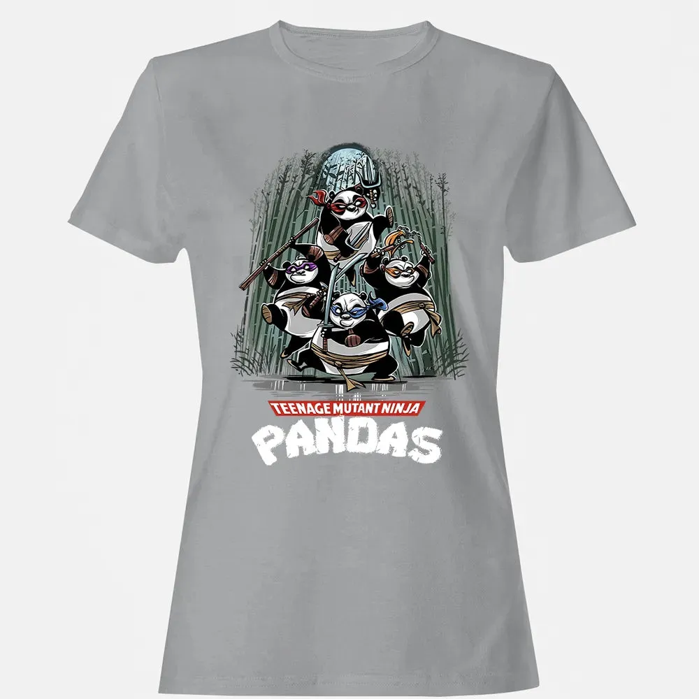 nage Mutant Ninja Pandas Women's T-shirt - 15