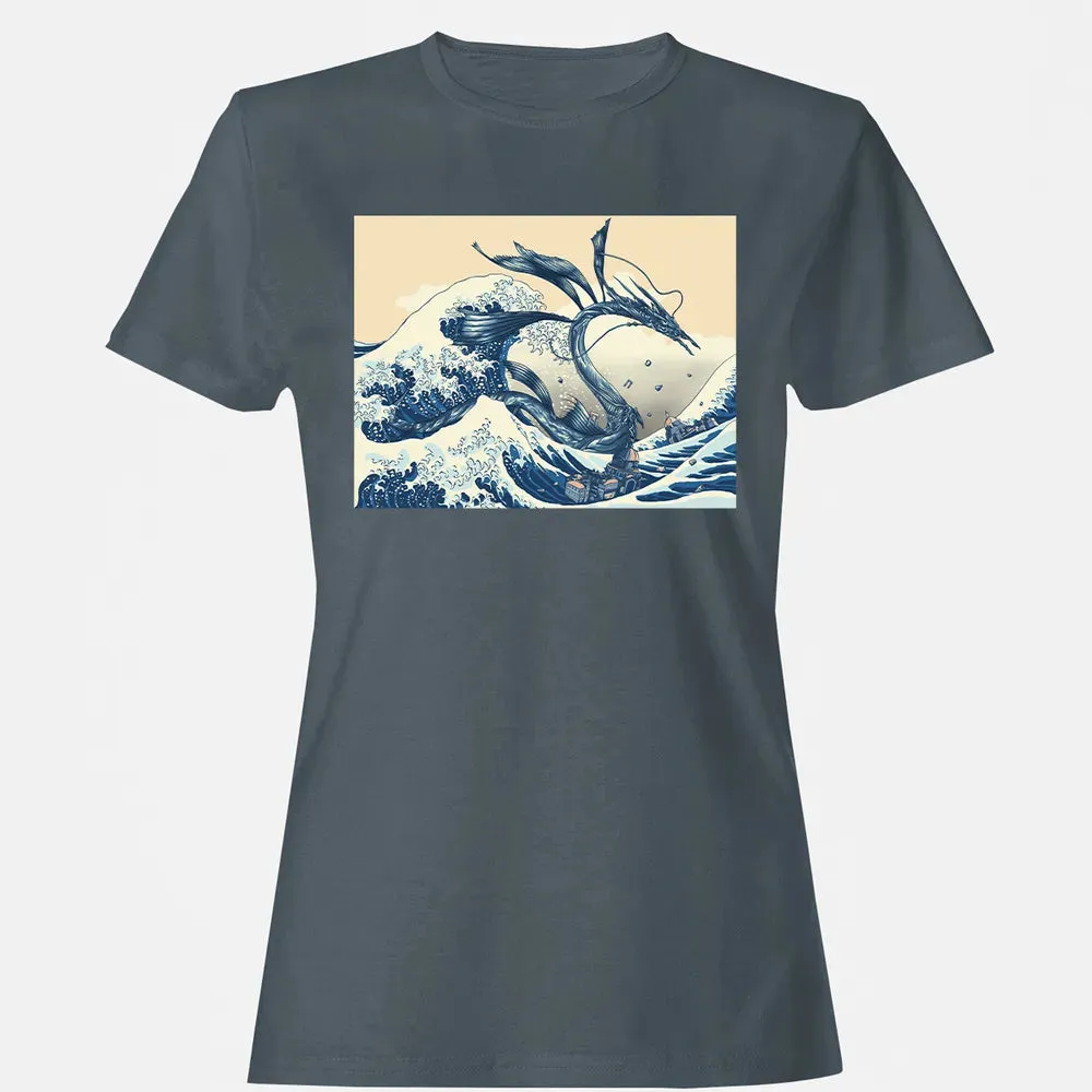 The Great Wave off Altissia Women's T-shirt - 3