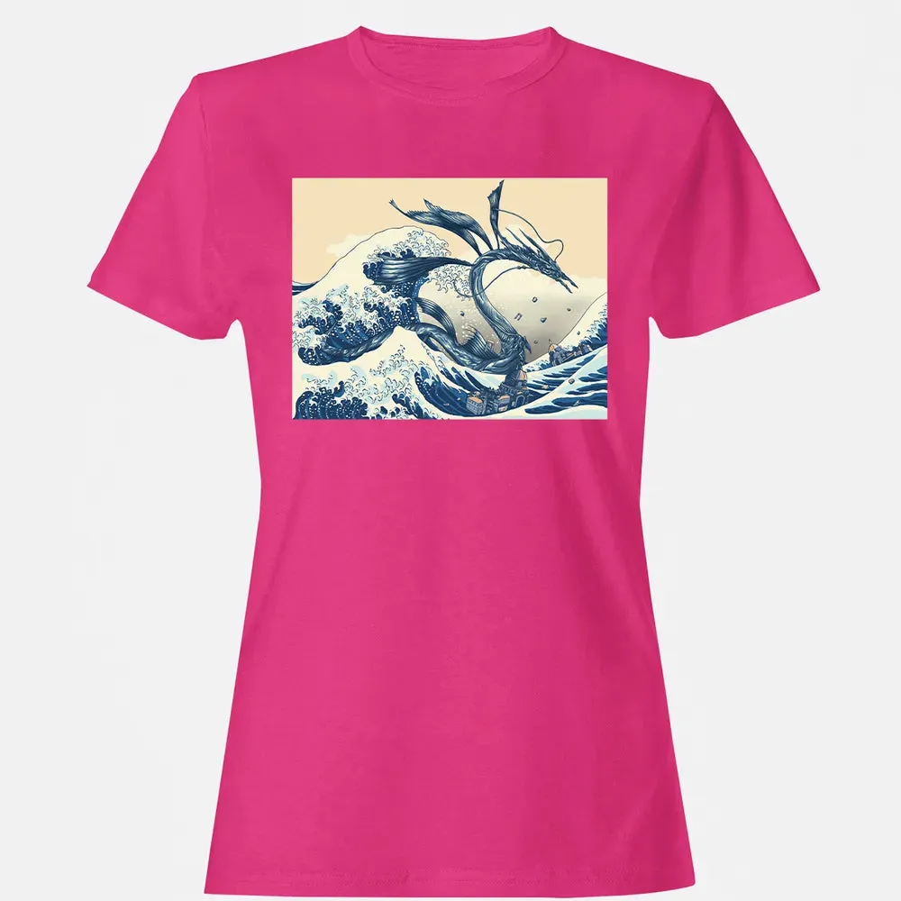 The Great Wave off Altissia Women's T-shirt - 6