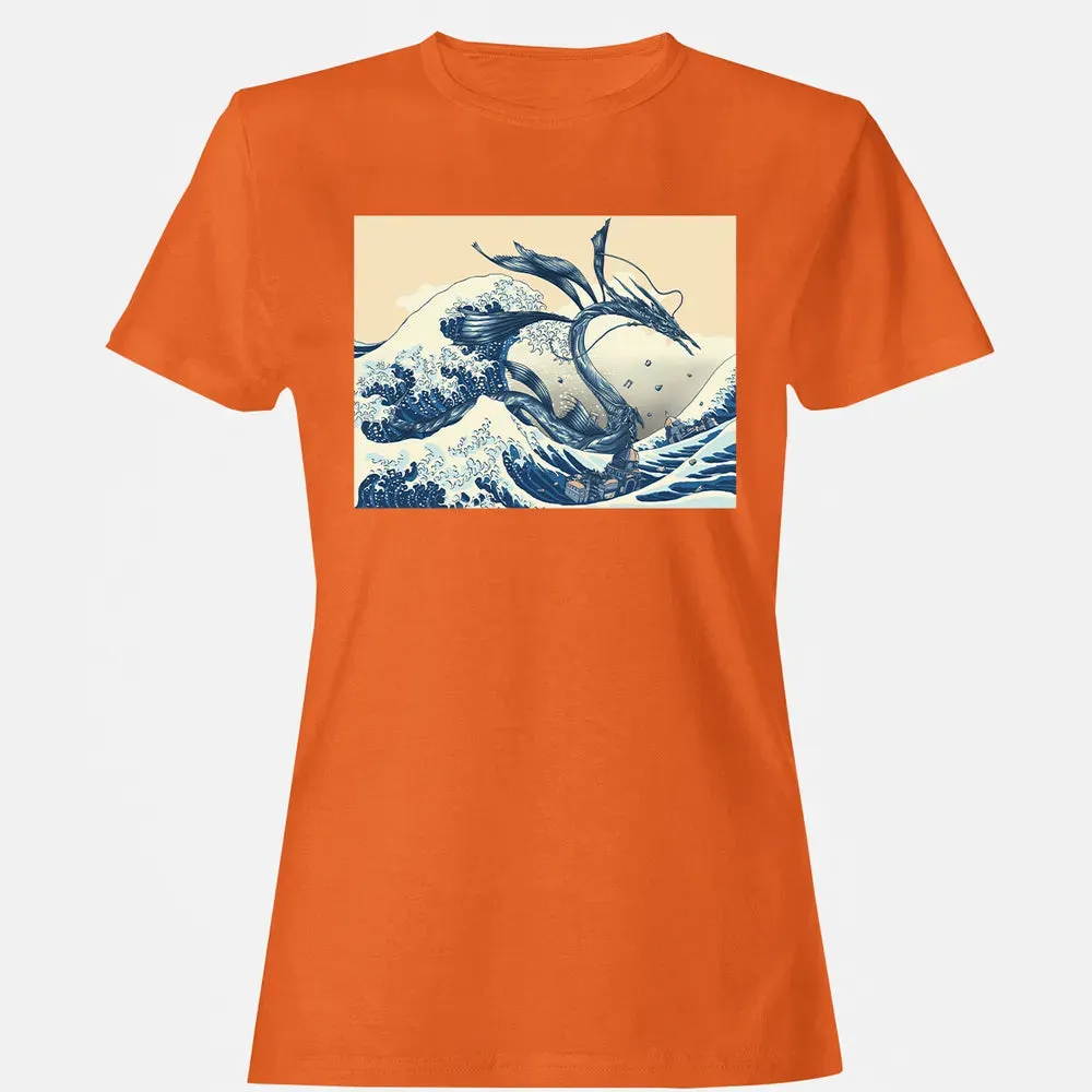 The Great Wave off Altissia Women's T-shirt - 11