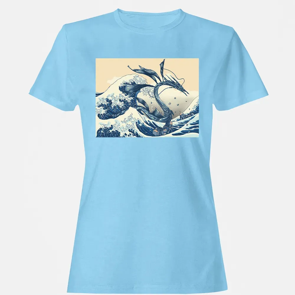 The Great Wave off Altissia Women's T-shirt - 8