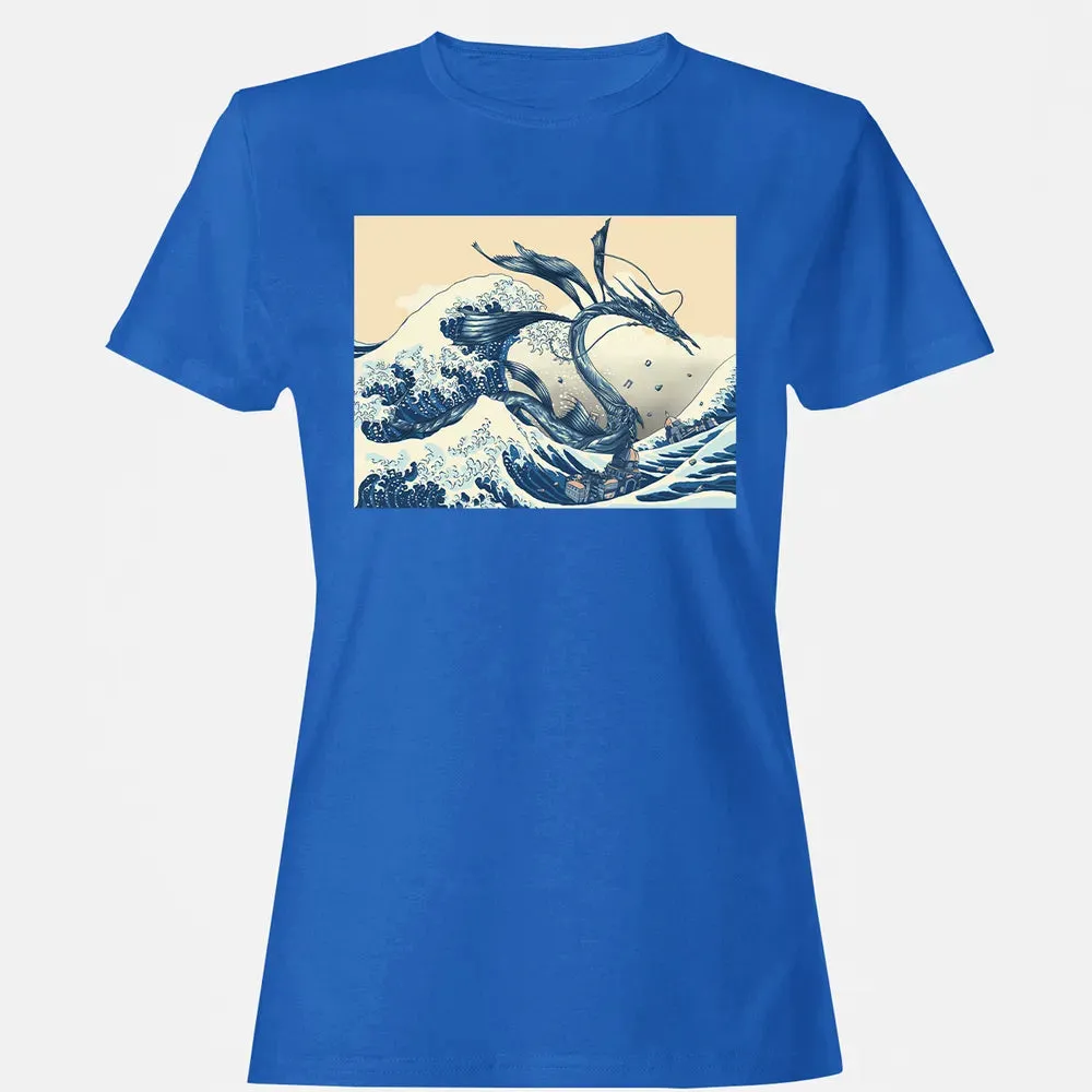 The Great Wave off Altissia Women's T-shirt - 14