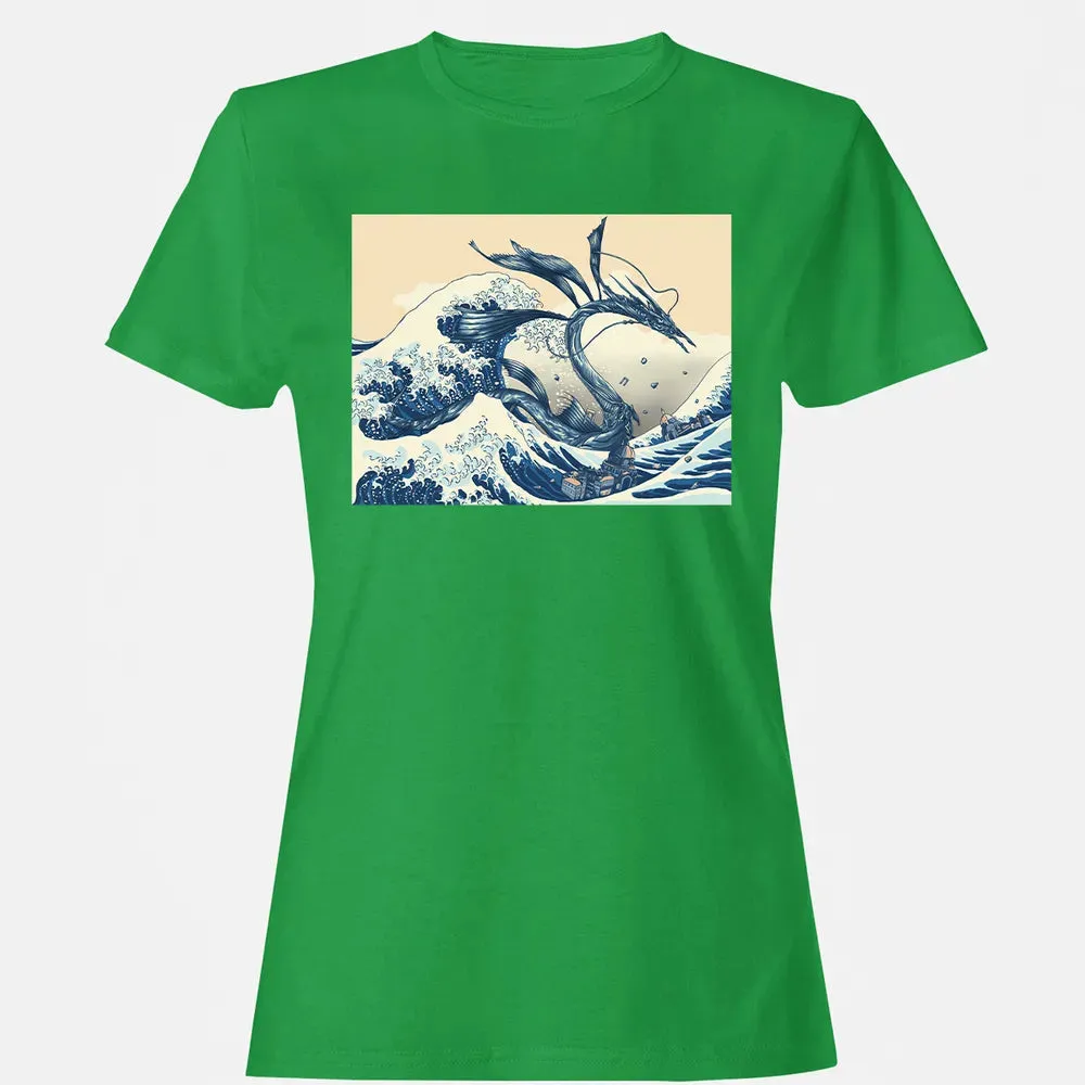 The Great Wave off Altissia Women's T-shirt - 7