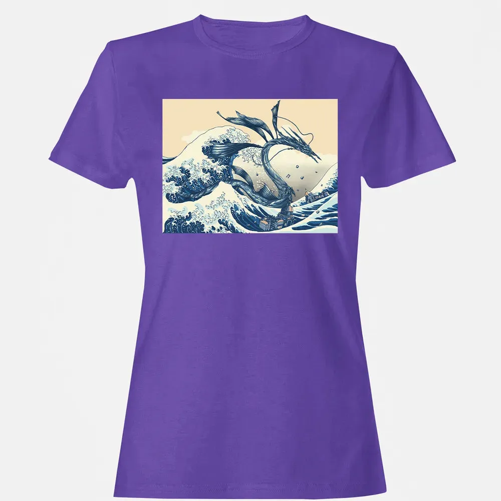 The Great Wave off Altissia Women's T-shirt - 12
