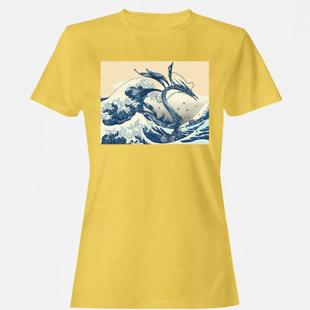The Great Wave off Altissia Women's T-shirt - 4