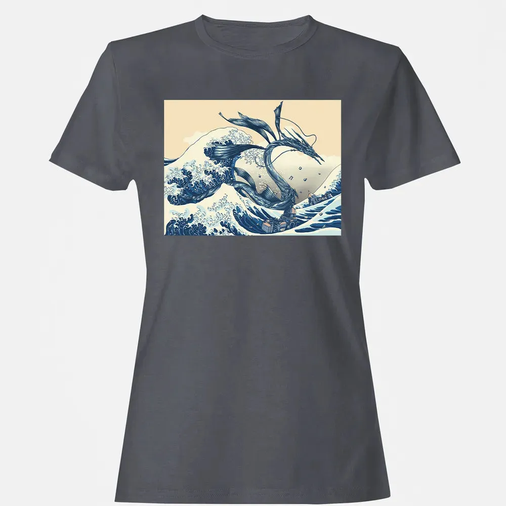 The Great Wave off Altissia Women's T-shirt - 5