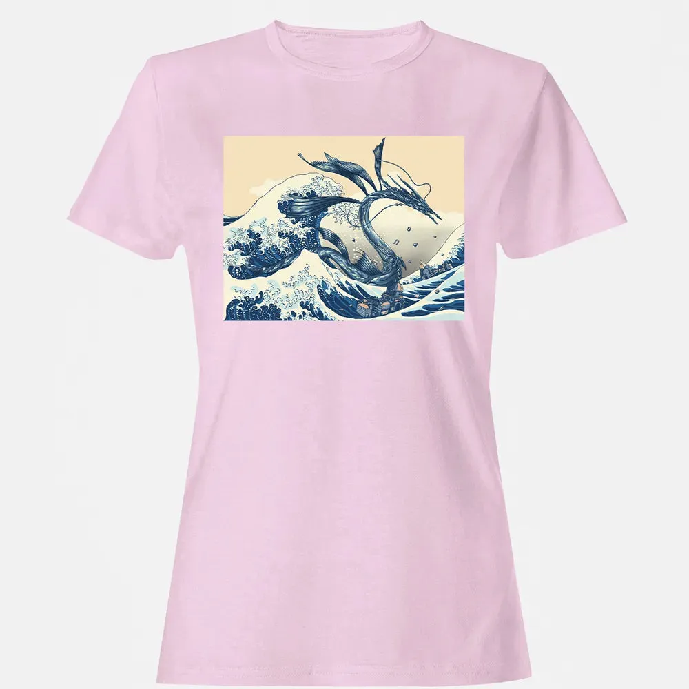The Great Wave off Altissia Women's T-shirt - 9