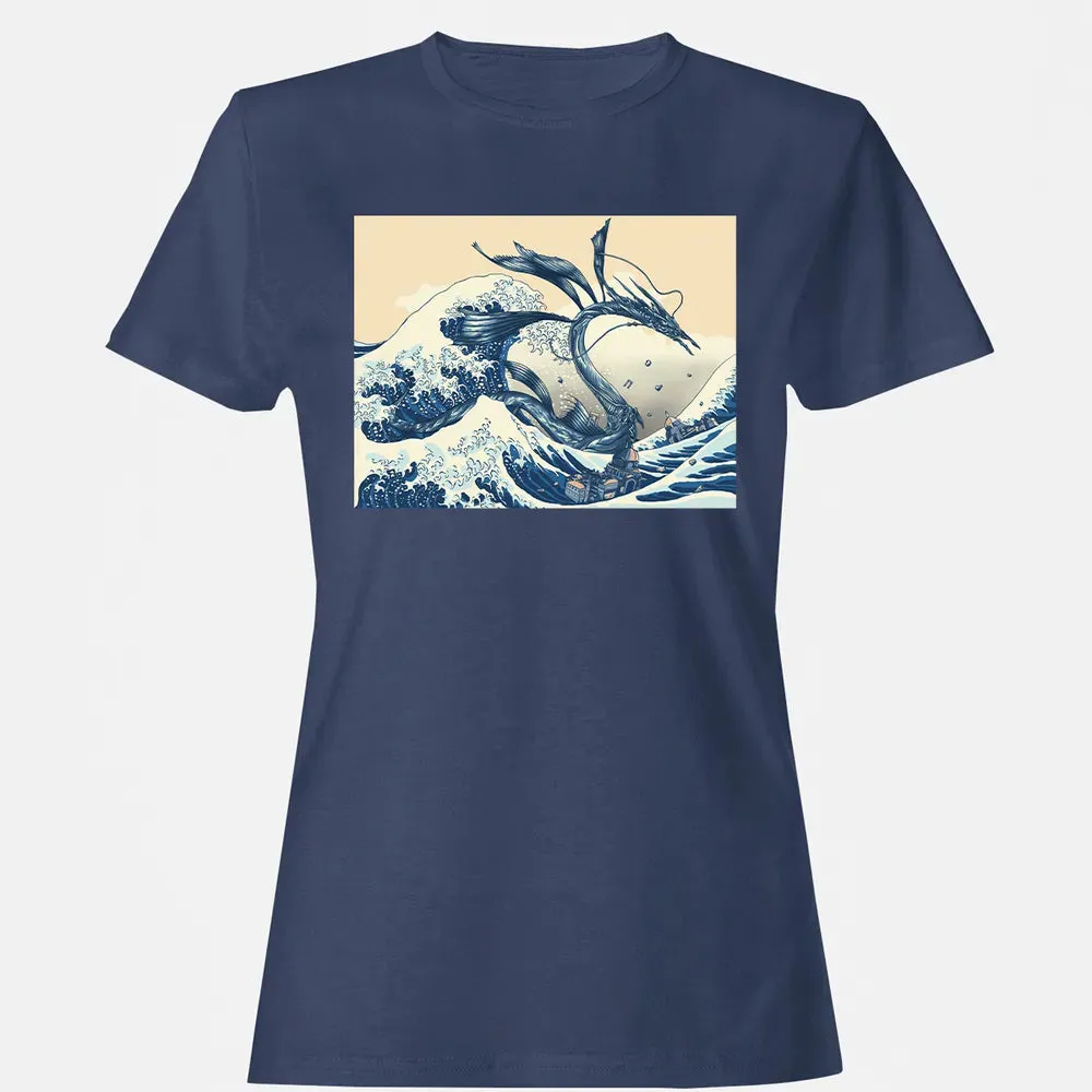 The Great Wave off Altissia Women's T-shirt - 10