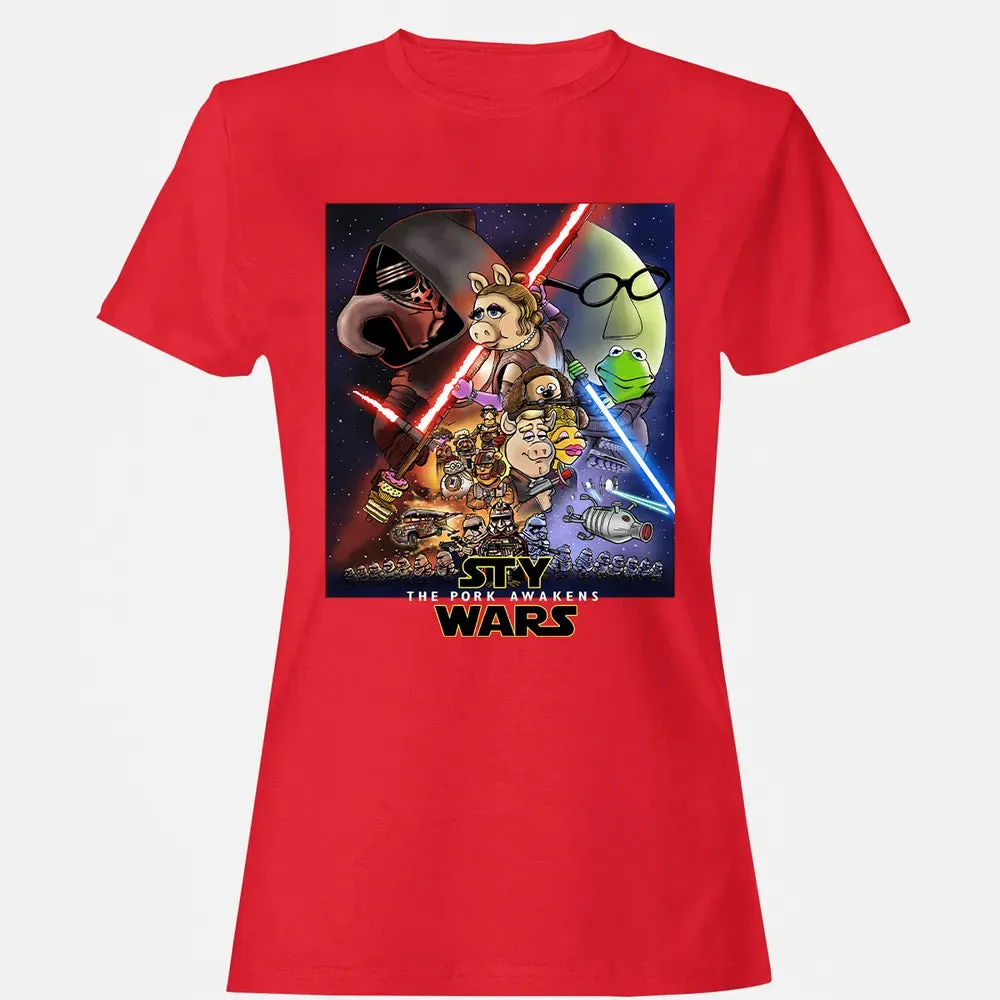 The Pork Awakens Women's T-shirt - 13