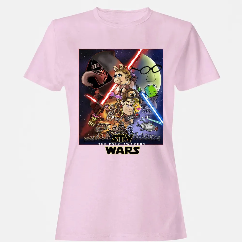 The Pork Awakens Women's T-shirt - 9