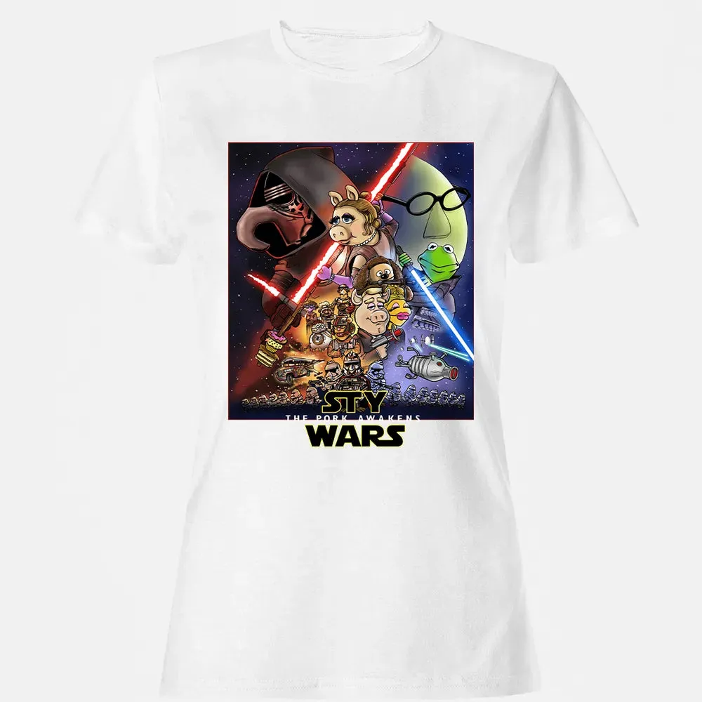 The Pork Awakens Women's T-shirt - 16