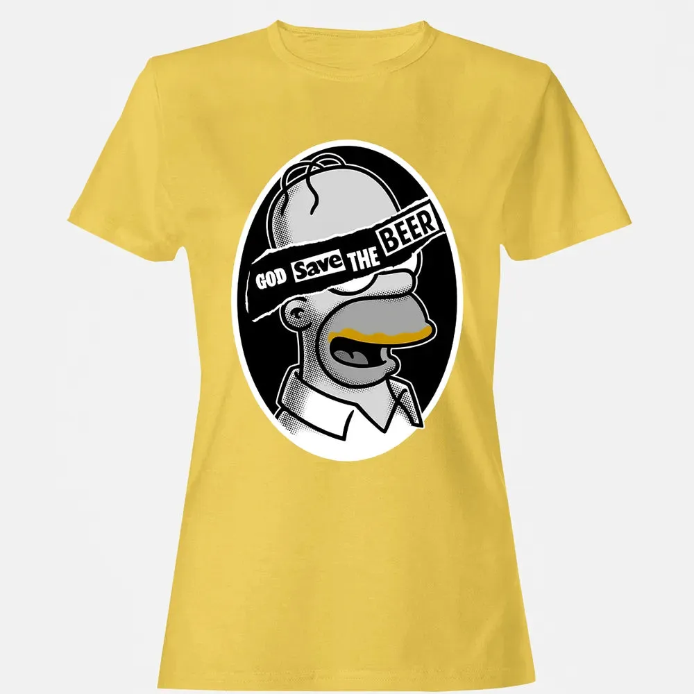 God Save The Beer Women's T-shirt - 4