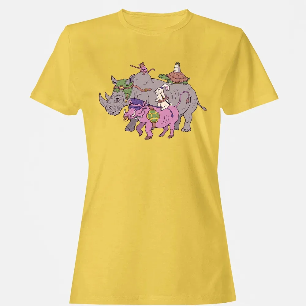 Mutant Animals Women's T-shirt - 4