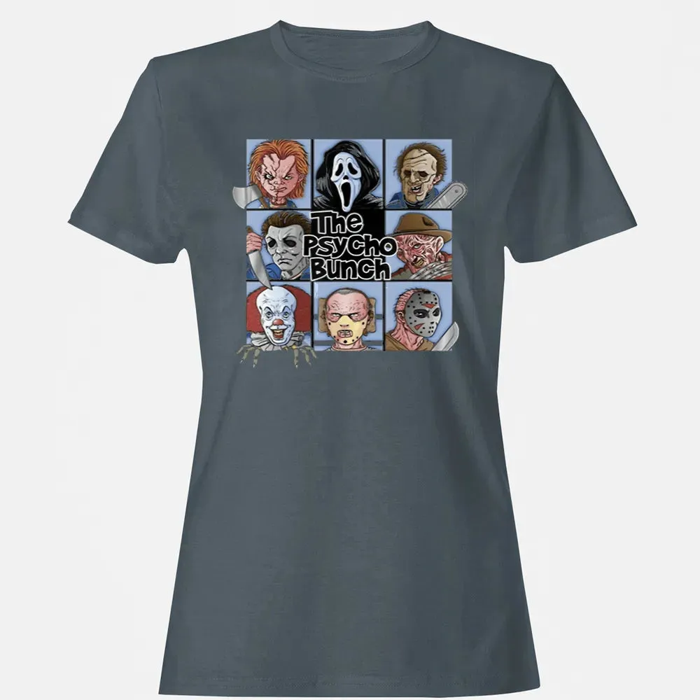 Spooky The Psycho Bunch Serial Killer Halloween Horror Gift Women's T-shirt - 3