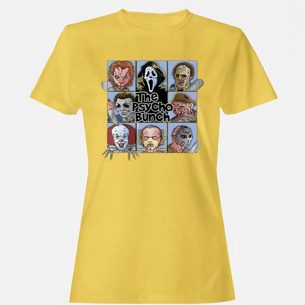 Spooky The Psycho Bunch Serial Killer Halloween Horror Gift Women's T-shirt - 4