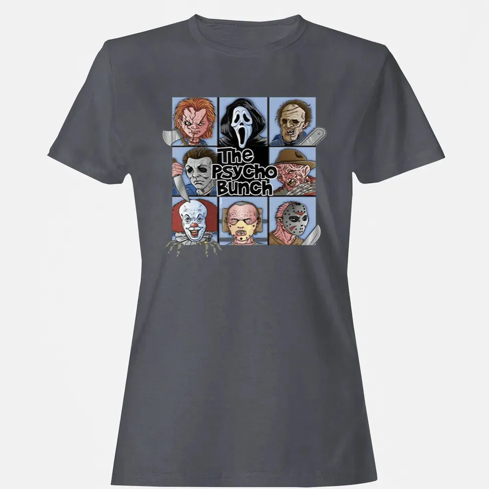 Spooky The Psycho Bunch Serial Killer Halloween Horror Gift Women's T-shirt - 5
