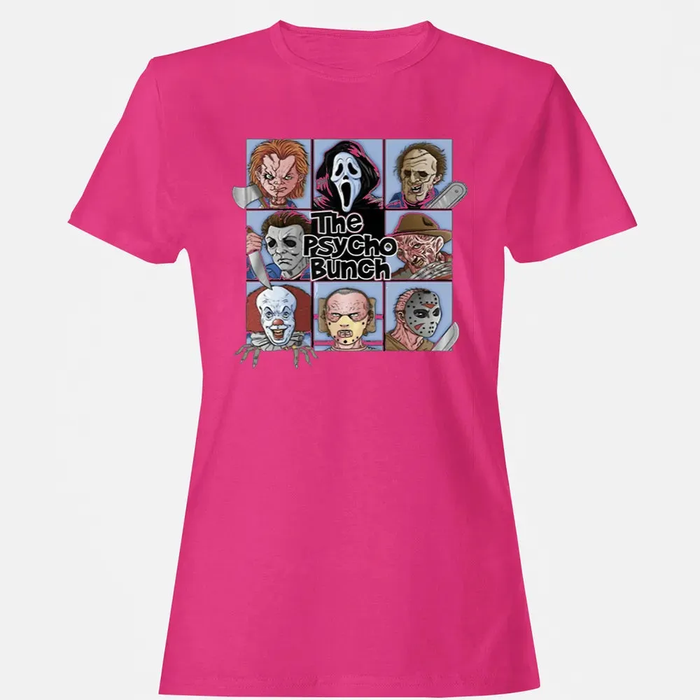 Spooky The Psycho Bunch Serial Killer Halloween Horror Gift Women's T-shirt - 6