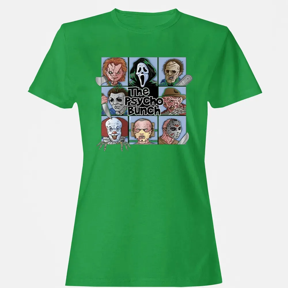 Spooky The Psycho Bunch Serial Killer Halloween Horror Gift Women's T-shirt - 7