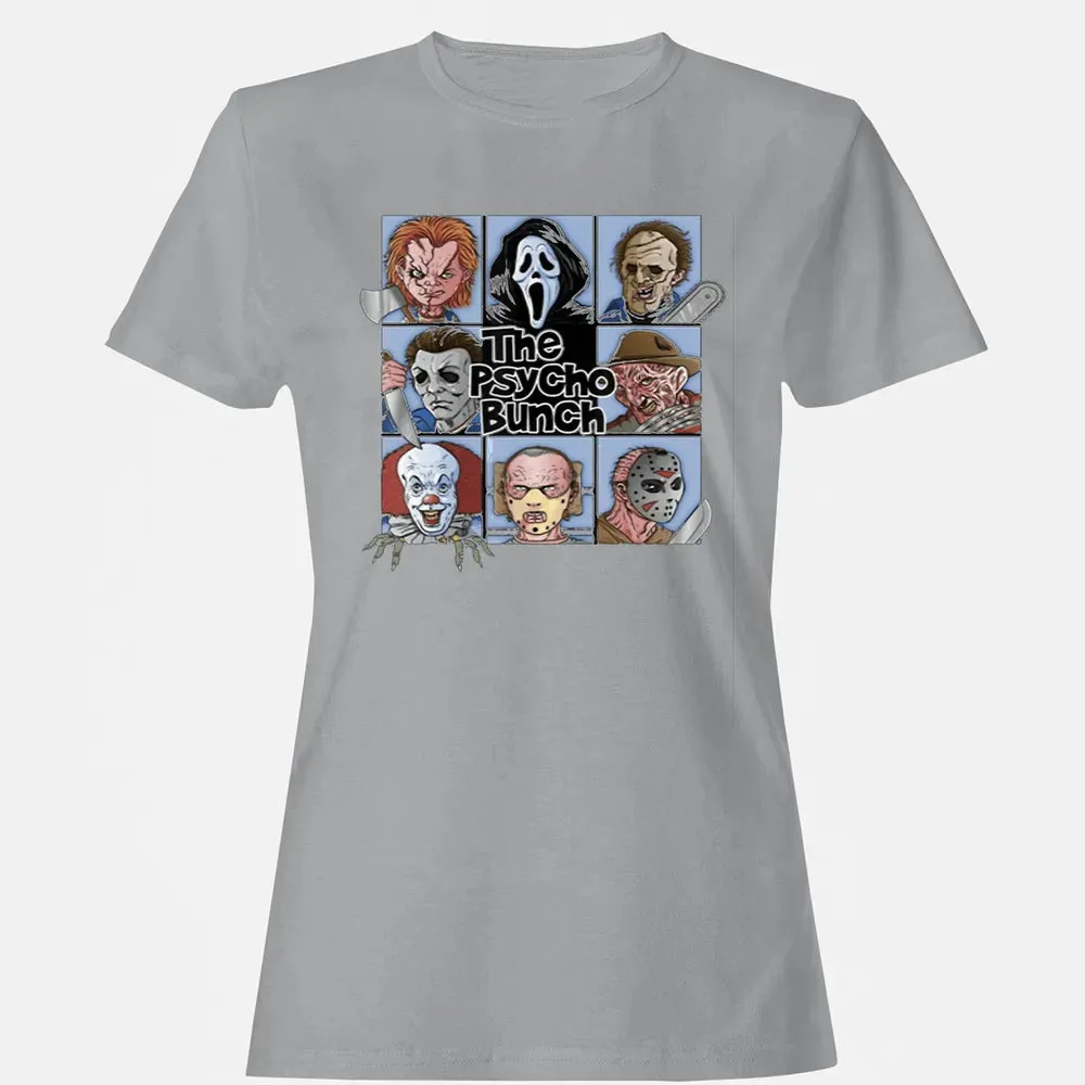 Spooky The Psycho Bunch Serial Killer Halloween Horror Gift Women's T-shirt - 15