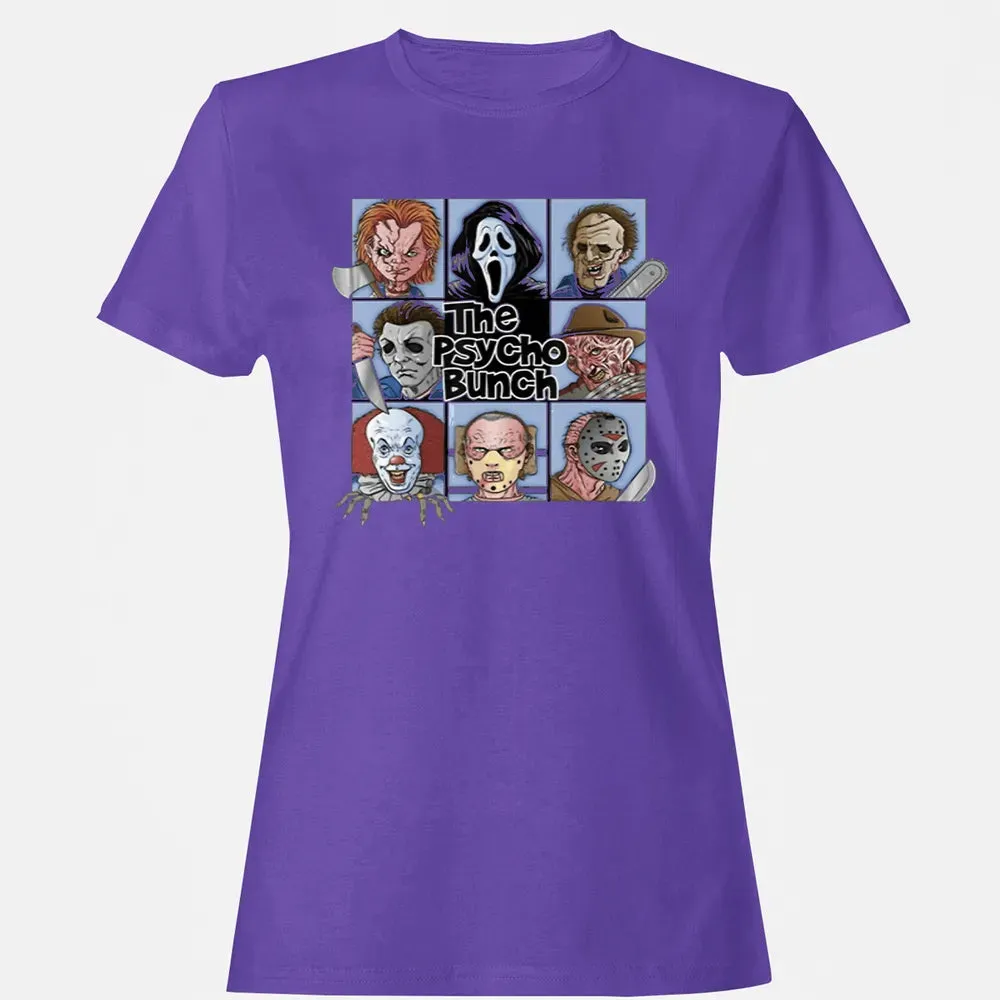 Spooky The Psycho Bunch Serial Killer Halloween Horror Gift Women's T-shirt - 12