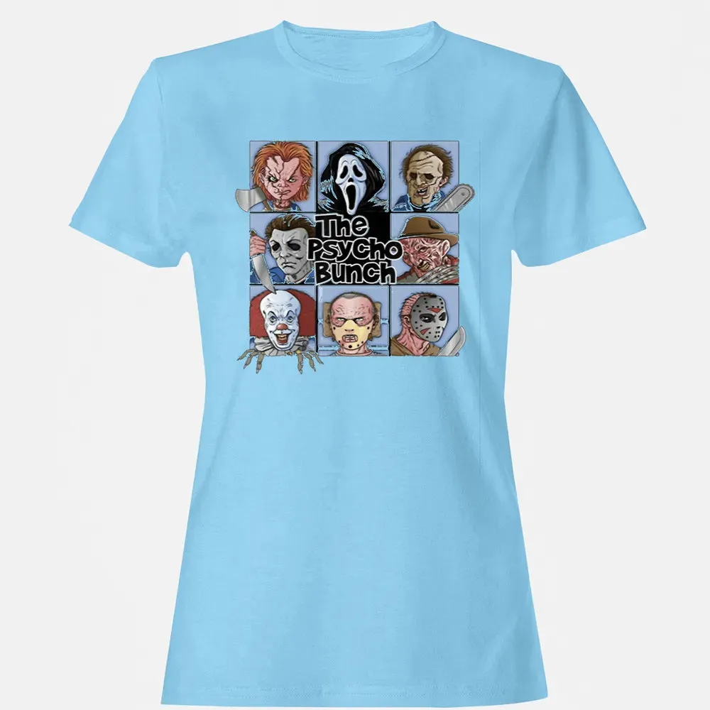 Spooky The Psycho Bunch Serial Killer Halloween Horror Gift Women's T-shirt - 8
