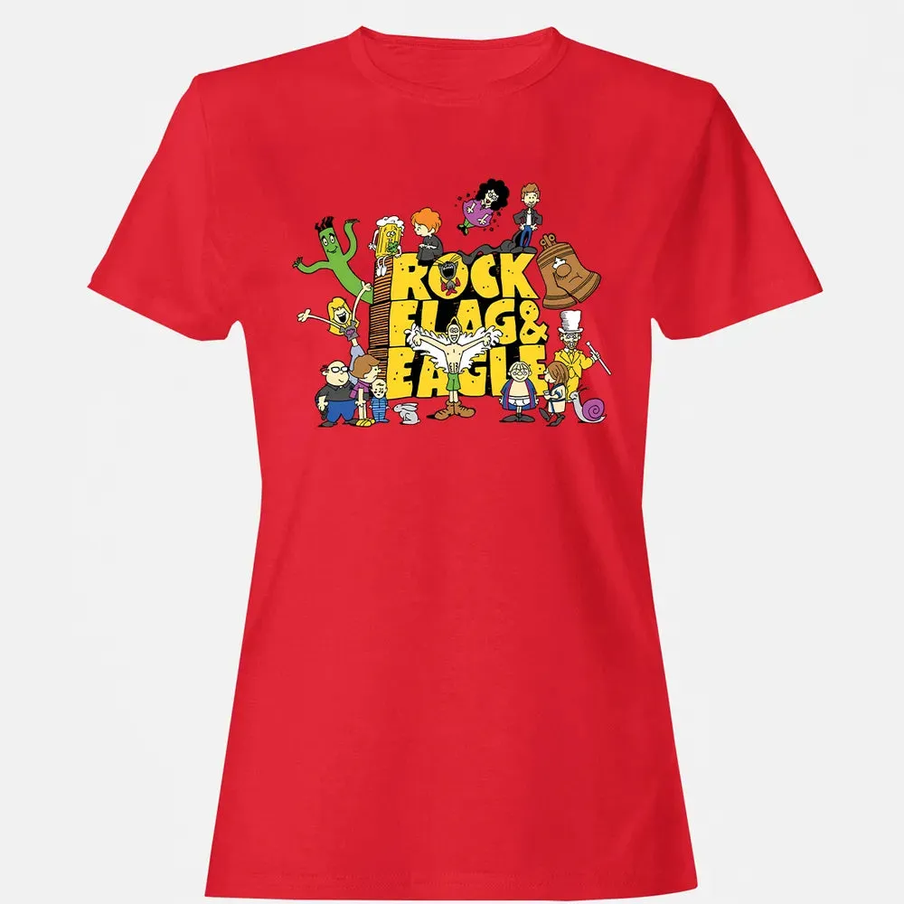 Rock Flag Eagle Women's T-shirt - 13