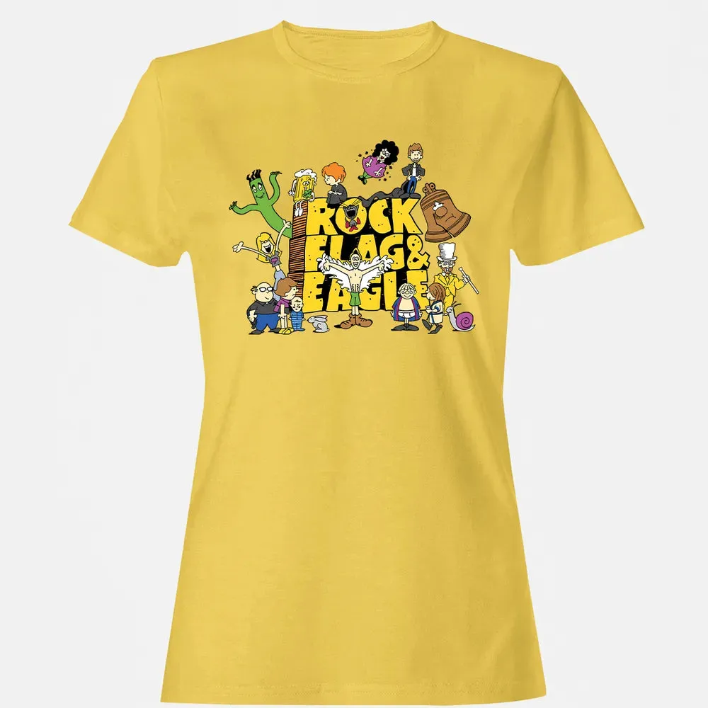 Rock Flag Eagle Women's T-shirt - 4