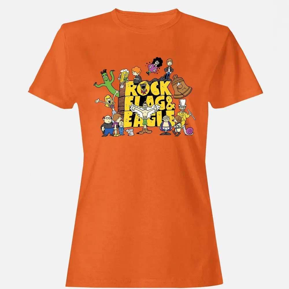 Rock Flag Eagle Women's T-shirt - 11