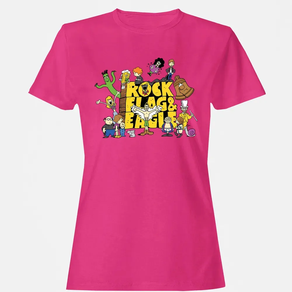 Rock Flag Eagle Women's T-shirt - 6
