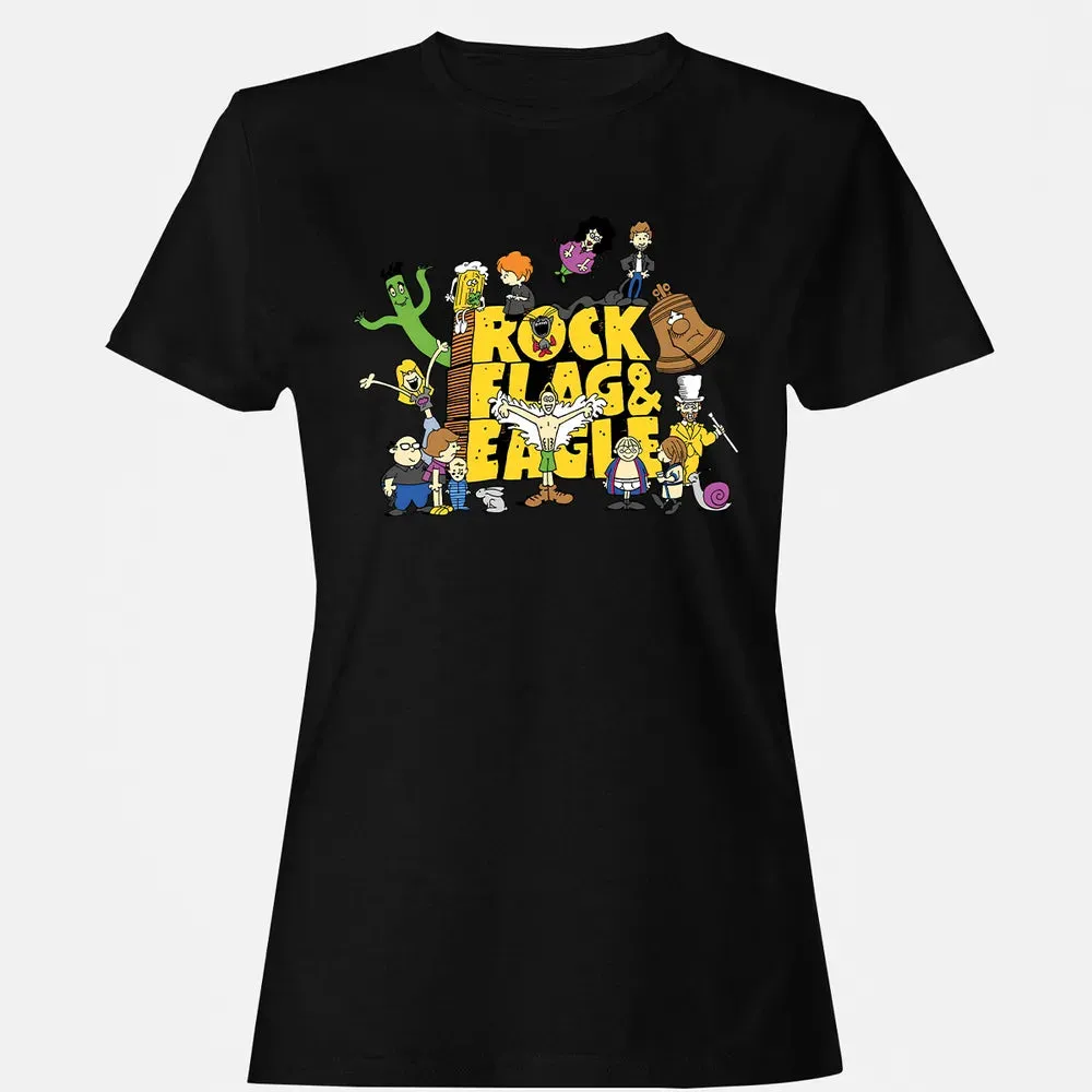 Rock Flag Eagle Women's T-shirt - 16