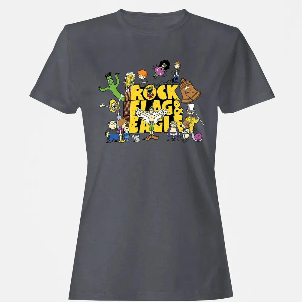 Rock Flag Eagle Women's T-shirt - 5