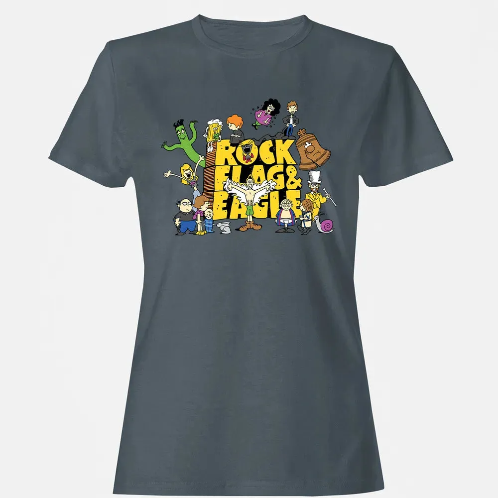 Rock Flag Eagle Women's T-shirt - 3