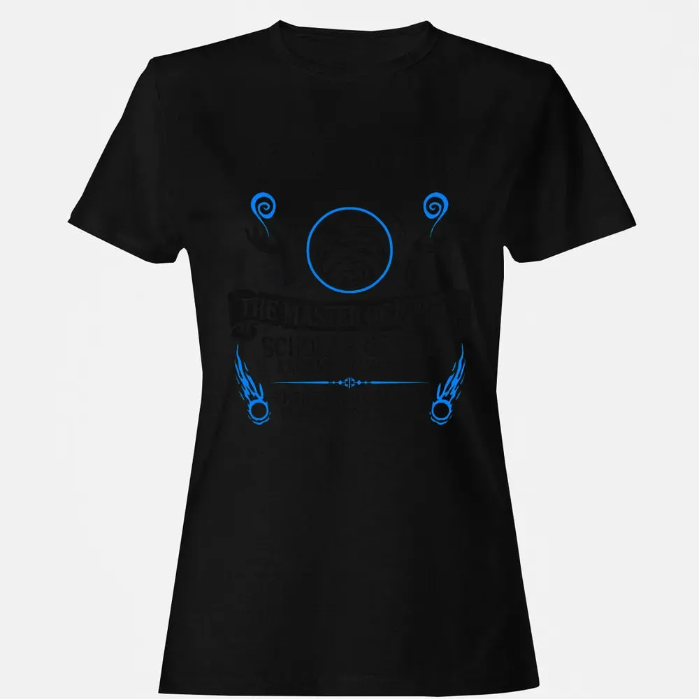 WIZARD, The Master of Magic (Black Text) Women's T-shirt - 16
